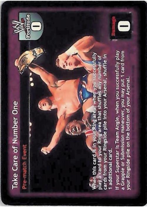 Raw Deal CCG | Take Care of Number One - Insurrextion | The Nerd Merchant