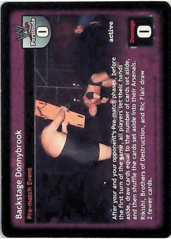 Raw Deal CCG | Backstage Donnybrook - Insurrextion | The Nerd Merchant