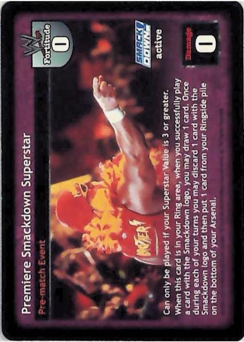 Raw Deal CCG | Premiere Smackdown Superstar - Insurrextion | The Nerd Merchant