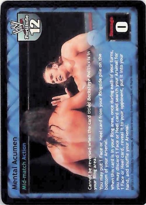 Raw Deal CCG | Mental Acumen - Insurrextion | The Nerd Merchant