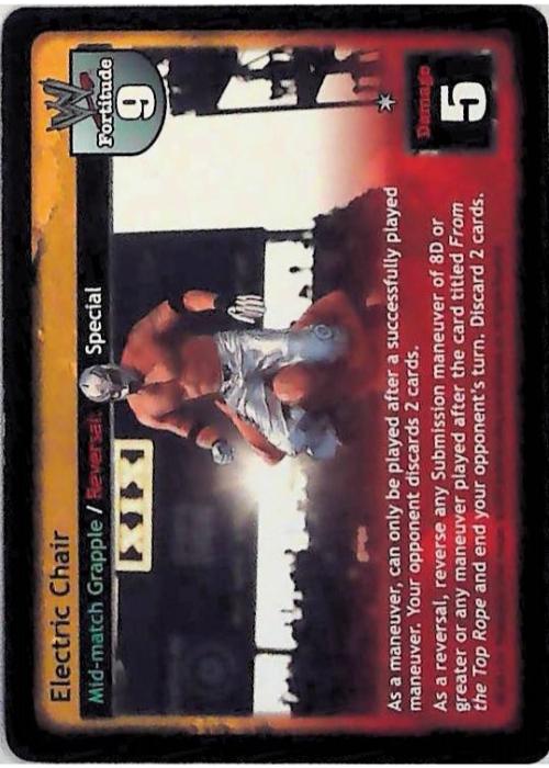 Raw Deal CCG | Electric Chair - Insurrextion | The Nerd Merchant