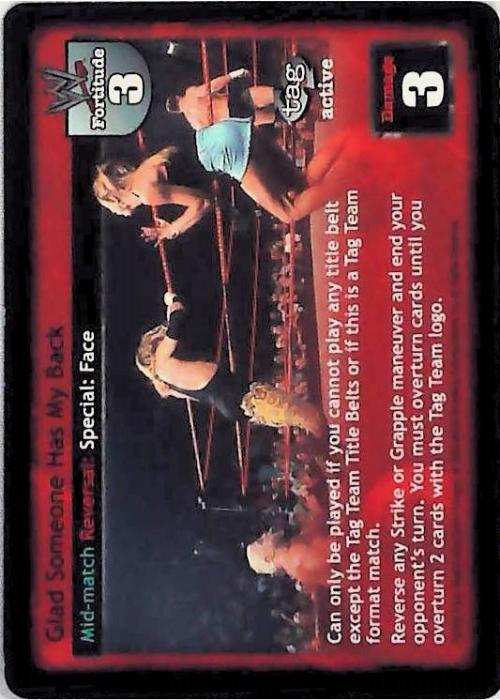 Raw Deal CCG | Glad Someone Has My Back - Insurrextion | The Nerd Merchant