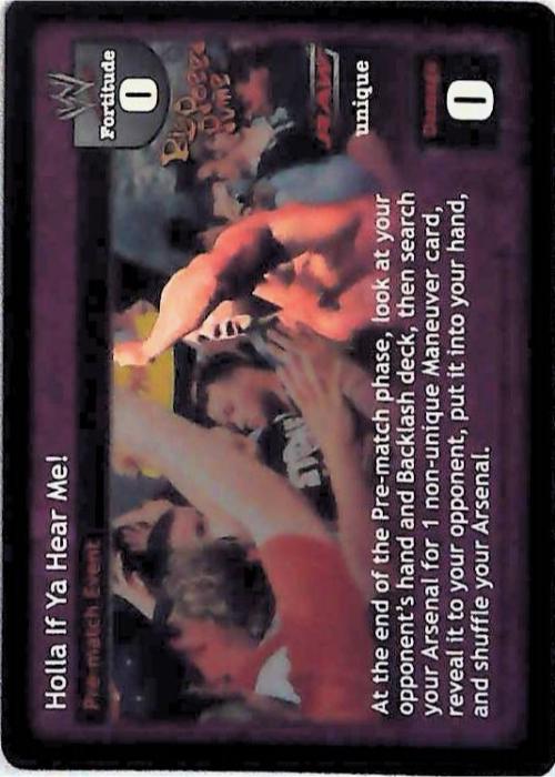 Raw Deal CCG | Holla If Ya Hear Me! - Insurrextion | The Nerd Merchant