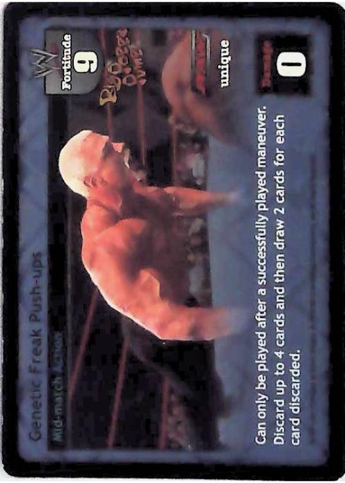 Raw Deal CCG | Genetic Freak Push-ups - Insurrextion | The Nerd Merchant