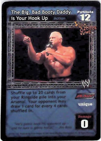 Raw Deal CCG | The Big, Bad Booty Daddy is Your Hook Up (Foil) - Insurrextion | The Nerd Merchant