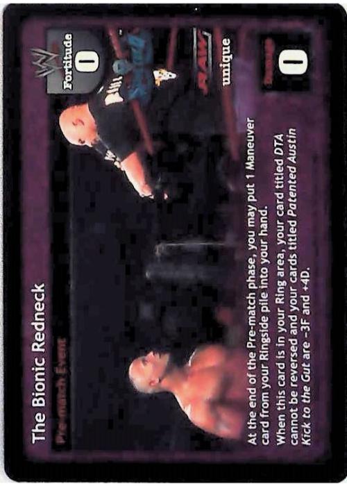 Raw Deal CCG | The Bionic Redneck - Insurrextion | The Nerd Merchant