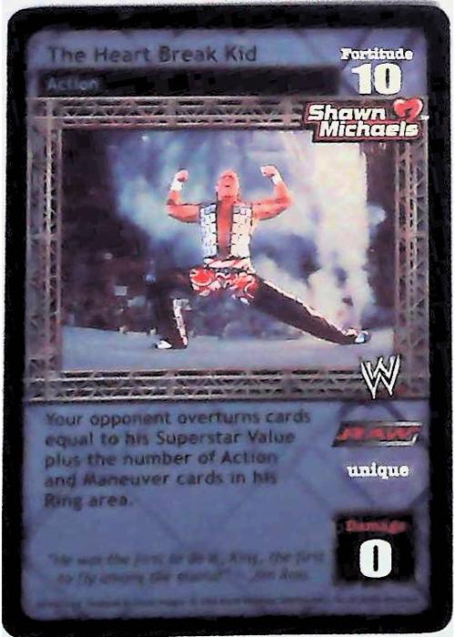Raw Deal CCG | The Heart Break Kid (Foil) - Insurrextion | The Nerd Merchant