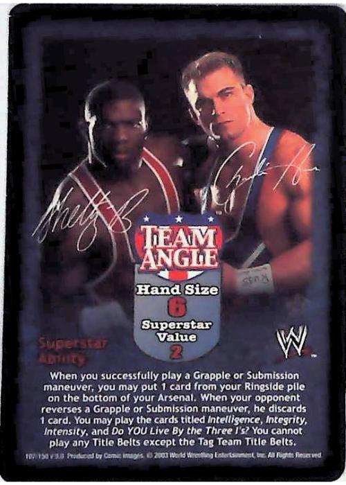 Raw Deal CCG | Team Angle Superstar Card (Foil) - Insurrextion | The Nerd Merchant