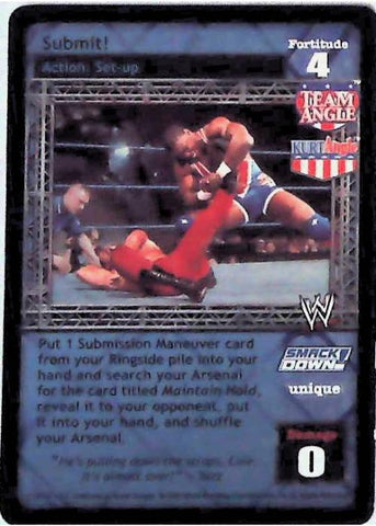 Raw Deal CCG | Submit! (Foil) - Insurrextion | The Nerd Merchant
