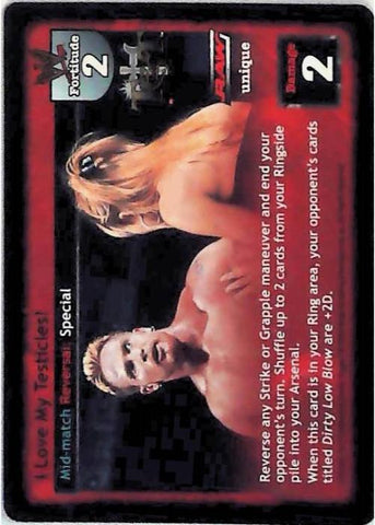 Raw Deal CCG | I Love My Testicles! - Insurrextion | The Nerd Merchant