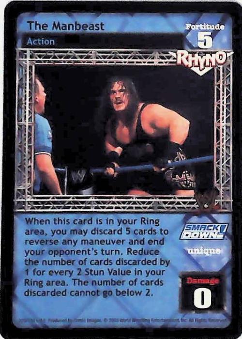 Raw Deal CCG | The Manbeast - Insurrextion | The Nerd Merchant
