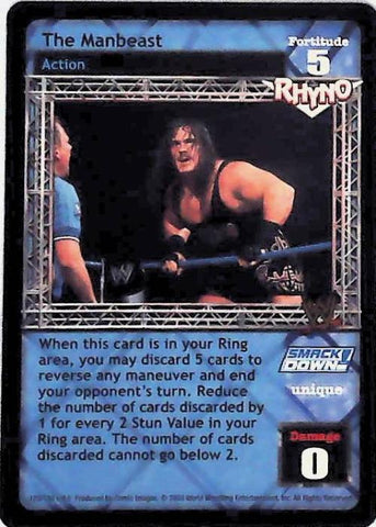 Raw Deal CCG | The Manbeast - Insurrextion | The Nerd Merchant
