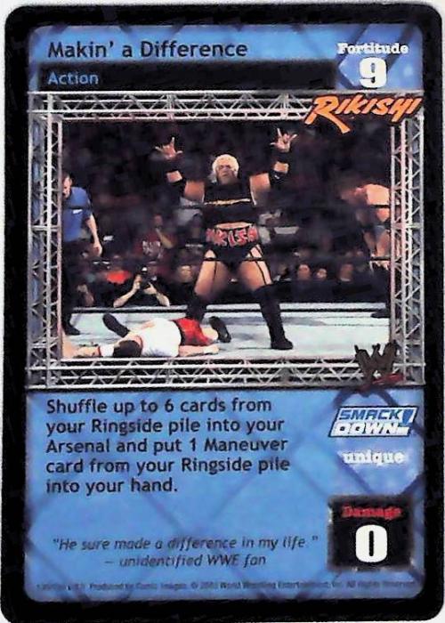 Raw Deal CCG | Makin’ a Difference - Insurrextion | The Nerd Merchant