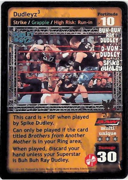 Raw Deal CCG | Dudleyz3 - Insurrextion | The Nerd Merchant