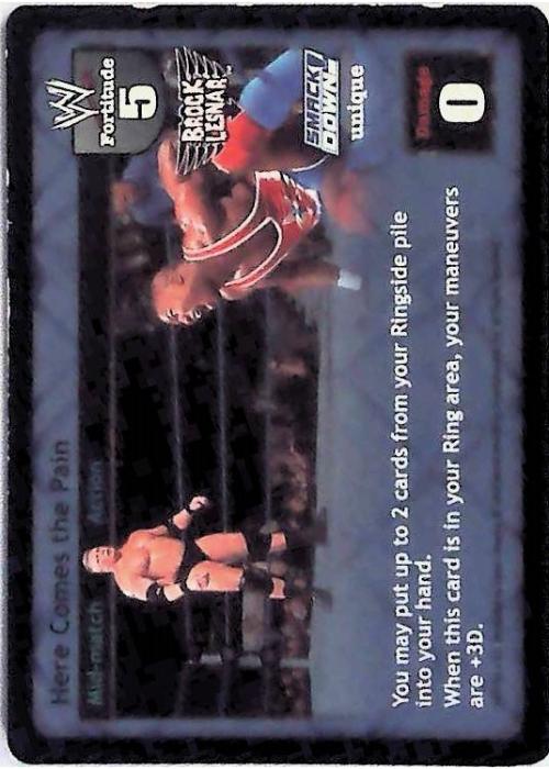 Raw Deal CCG | Here Comes the Pain - Insurrextion | The Nerd Merchant