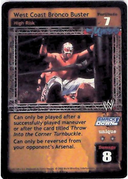Raw Deal CCG | West Coast Bronco Buster - Insurrextion | The Nerd Merchant