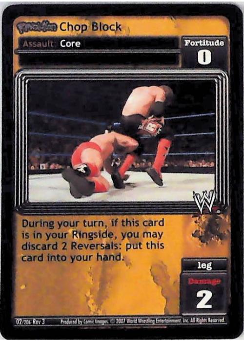 Raw Deal CCG | Revolution Chop Block - Revloution 3: Judgement Day | The Nerd Merchant