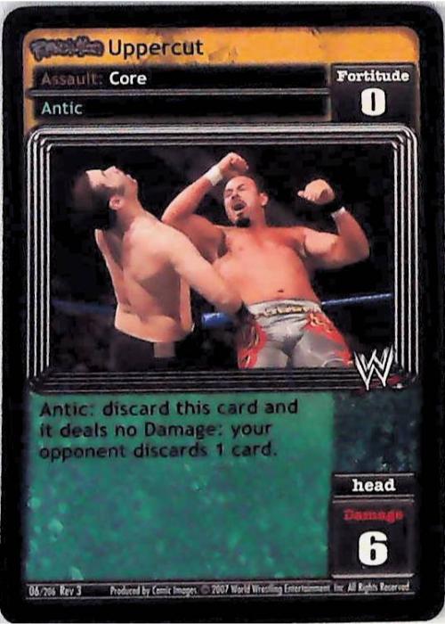 Raw Deal CCG | Revolution Uppercut - Revloution 3: Judgement Day | The Nerd Merchant