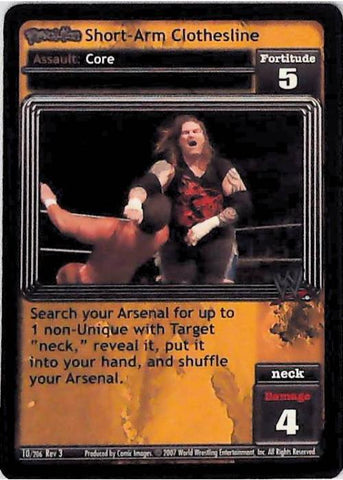 Raw Deal CCG | Revolution Short-Arm Clothesline - Revloution 3: Judgement Day | The Nerd Merchant