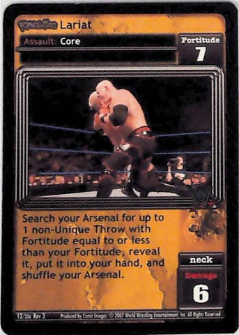 Raw Deal CCG | Revolution Lariat - Revloution 3: Judgement Day | The Nerd Merchant