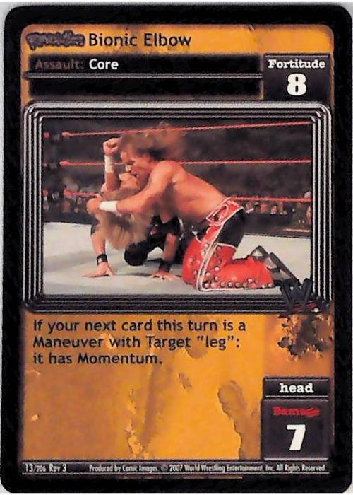 Raw Deal CCG | Revolution Bionic Elbow - Revloution 3: Judgement Day | The Nerd Merchant