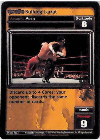 Raw Deal CCG | Revolution Bulldog Lariat - Revloution 3: Judgement Day | The Nerd Merchant