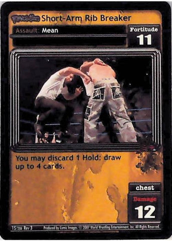 Raw Deal CCG | Revolution Short-Arm Rib Breaker - Revloution 3: Judgement Day | The Nerd Merchant