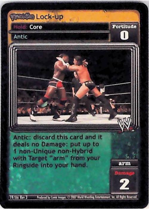 Raw Deal CCG | Revolution Lock-up - Revloution 3: Judgement Day | The Nerd Merchant