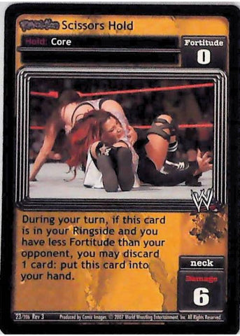 Raw Deal CCG | Revolution Scissors Hold - Revloution 3: Judgement Day | The Nerd Merchant