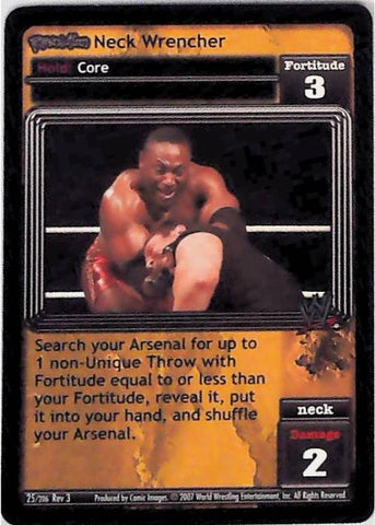 Raw Deal CCG | Revolution Neck Wrencher - Revloution 3: Judgement Day | The Nerd Merchant