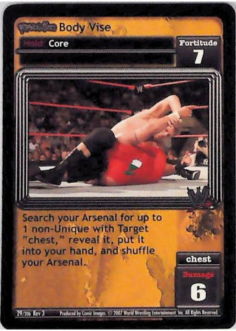 Raw Deal CCG | Revolution Body Vise - Revloution 3: Judgement Day | The Nerd Merchant