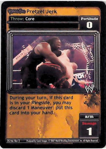 Raw Deal CCG | Revolution Pretzel Jerk - Revloution 3: Judgement Day | The Nerd Merchant
