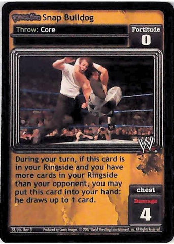 Raw Deal CCG | Revolution Snap Bulldog - Revloution 3: Judgement Day | The Nerd Merchant