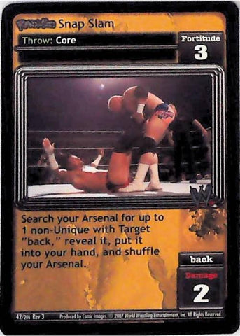 Raw Deal CCG | Revolution Snap Slam - Revloution 3: Judgement Day | The Nerd Merchant