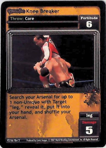 Raw Deal CCG | Revolution Knee Breaker - Revloution 3: Judgement Day | The Nerd Merchant
