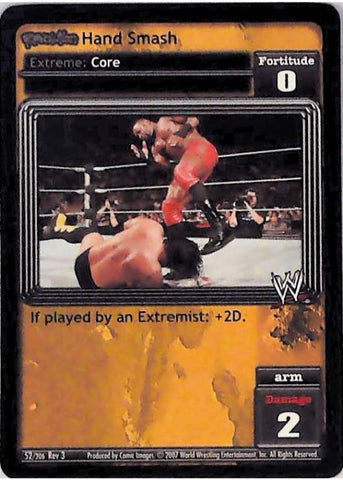 Raw Deal CCG | Revolution Hand Smash - Revloution 3: Judgement Day | The Nerd Merchant