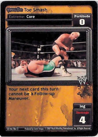 Raw Deal CCG | Revolution Toe Smash - Revloution 3: Judgement Day | The Nerd Merchant
