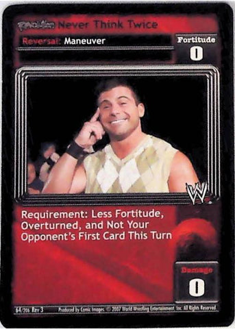 Raw Deal CCG | Revolution Never Think Twice - Revloution 3: Judgement Day | The Nerd Merchant