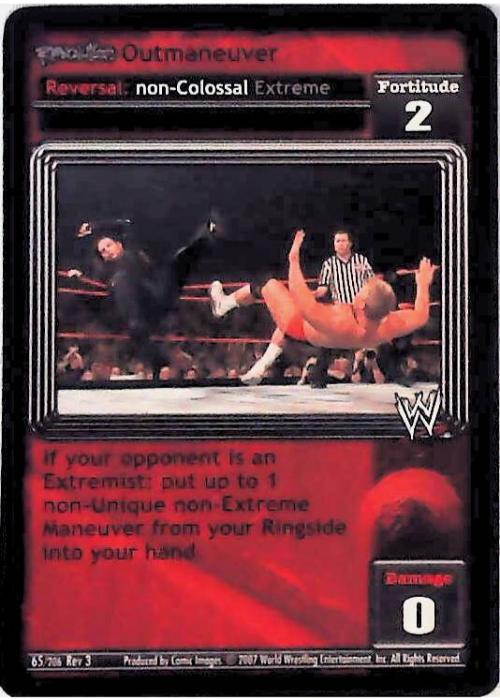 Raw Deal CCG | Revolution Outmaneuver - Revloution 3: Judgement Day | The Nerd Merchant