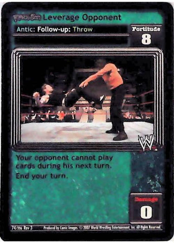 Raw Deal CCG | Revolution Leverage Opponent - Revloution 3: Judgement Day | The Nerd Merchant