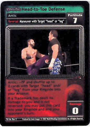 Raw Deal CCG | Revolution Head-to-Toe Defense - Revloution 3: Judgement Day | The Nerd Merchant