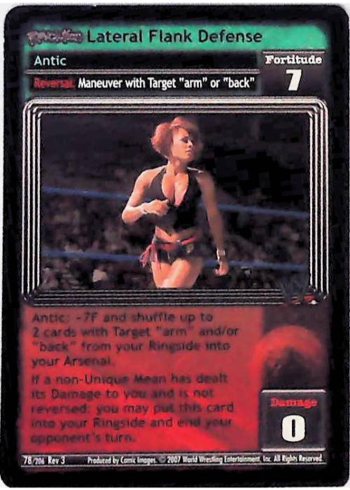 Raw Deal CCG | Revolution Lateral Flank Defense - Revloution 3: Judgement Day | The Nerd Merchant