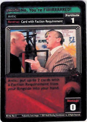 Raw Deal CCG | Revolution No, You’re FIIIIIRRRRRED! - Revloution 3: Judgement Day | The Nerd Merchant
