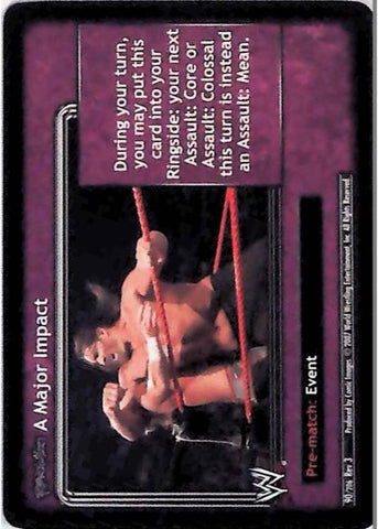 Raw Deal CCG | Revolution A Major Impact - Revloution 3: Judgement Day | The Nerd Merchant