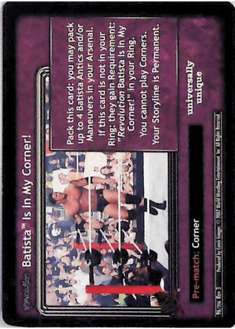 Raw Deal CCG | Revolution Batista Is In My Corner! - Revloution 3: Judgement Day | The Nerd Merchant