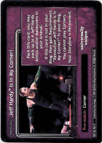 Raw Deal CCG | Revolution Jeff Hardy™ Is In My Corner! - Revloution 3: Judgement Day | The Nerd Merchant
