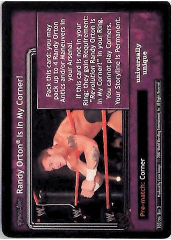 Raw Deal CCG | Revolution Randy Orton Is In My Corner! - Revloution 3: Judgement Day | The Nerd Merchant
