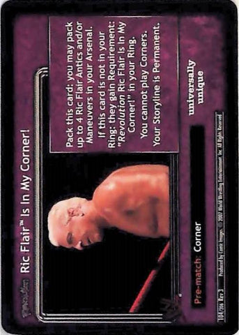 Raw Deal CCG | Revolution Ric Flair Is In My Corner! - Revloution 3: Judgement Day | The Nerd Merchant