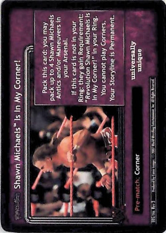 Raw Deal CCG | Revolution Shawn Michaels Is In My Corner! - Revloution 3: Judgement Day | The Nerd Merchant