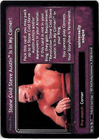 Raw Deal CCG | Revolution Stone Cold Steve Austin Is In My Corner! - Revloution 3: Judgement Day | The Nerd Merchant